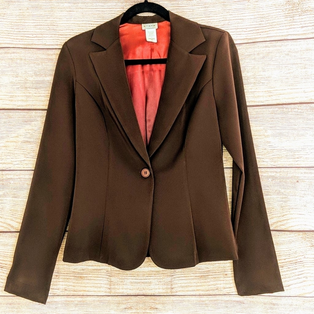 Steps brown jacket sz medium